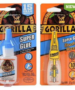 Gorilla Clear 100% Silicone Sealant Caulk, 2.8Oz Squeeze Tube #108324