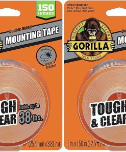 Browse Gorilla Tough & Clear Mounting Tape #6067201, 1 x 1 Pre-Cut  Squares Gorilla Glue Outlet, Sale for more. Shop in our store to save money